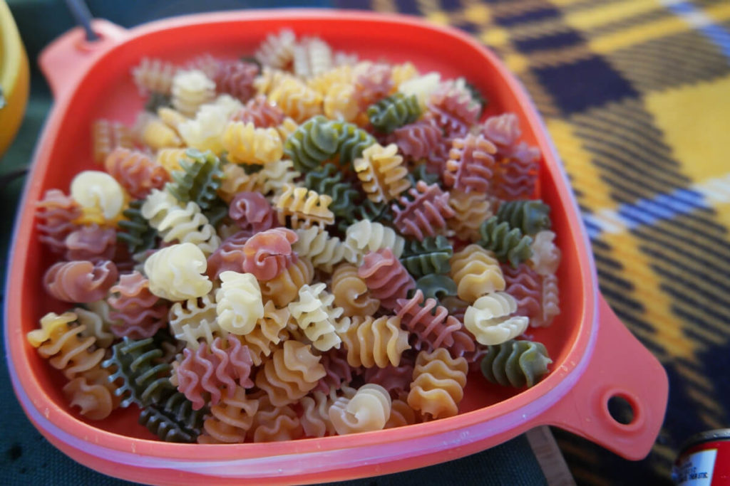 Pasta and uco ware container