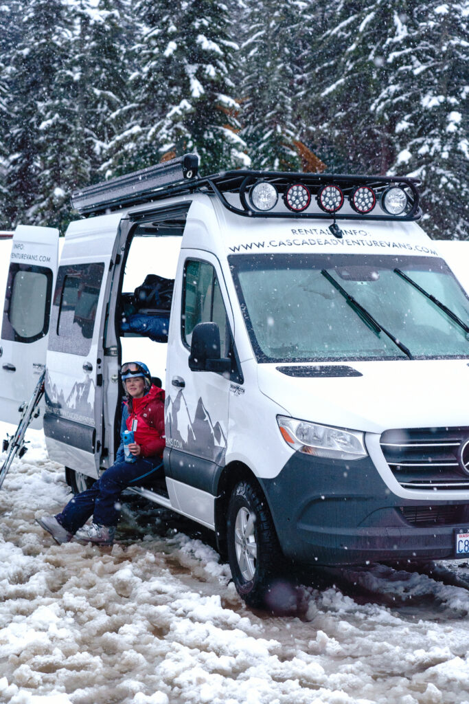 best van for snow