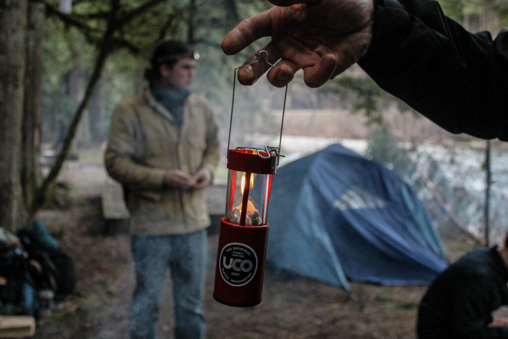 UCO candle lantern, in a freezing tent, can it change condensation